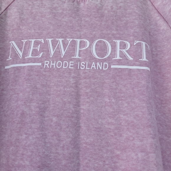 Newport Women's  Pink Crew Neck Sweatshirt Size XXL - Picture 7 of 10